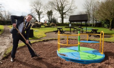 Chair at playpark revamp works-min